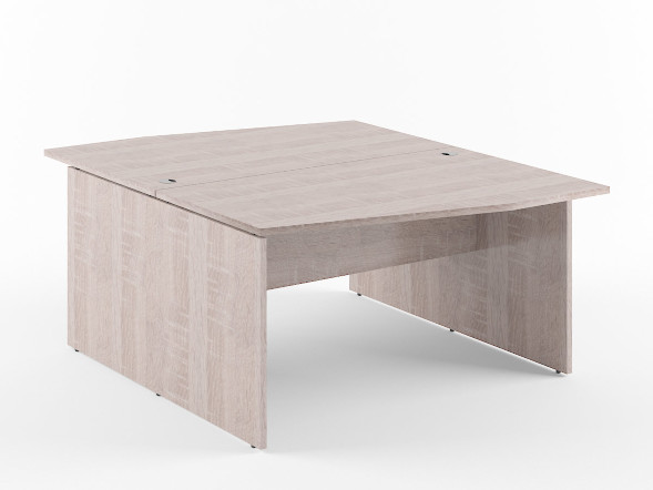 Стол двойной X2CT 149.1 Дуб Сонома 1400х1806х750 в Сургуте 