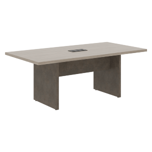 Стол для заседаний СФ-531101 Дрифтвуд/Бетон чикаго темно-серый 2000х1020х760 WOOD&STONE