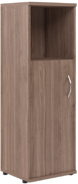 Шкаф колонка с глухой малой дверью СУ-2.1(L) Ясень Шимо 406*365*1200 в Сургуте 