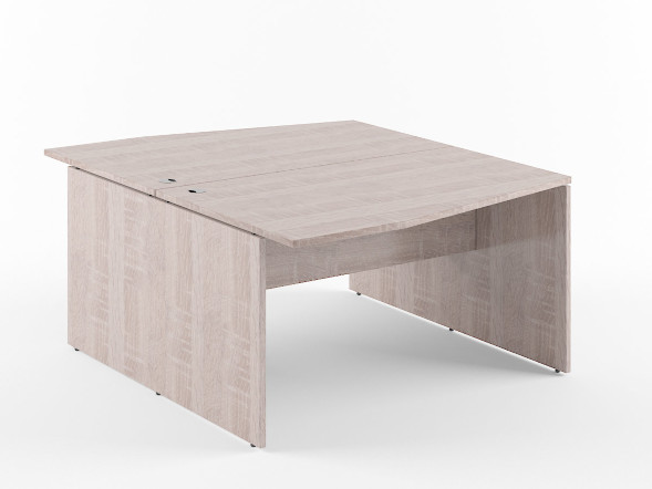 Стол двойной X2CT 149.3 Дуб Сонома 1400х1806х750 в Сургуте 