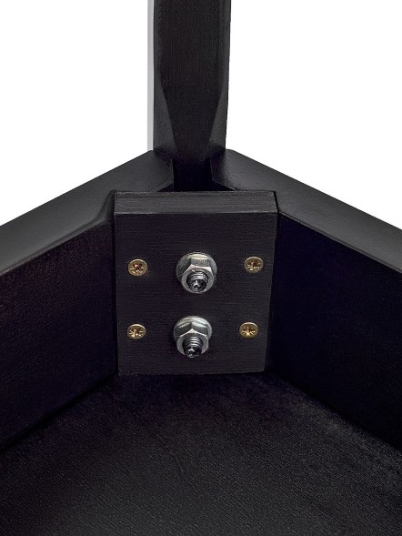 Стол раскладной Пегас classic+  1530(+350)*890, Черный