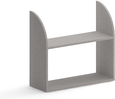 Полка универсальная ПНС-1 Беларусь Металлик 770*280*683 в Сургуте 