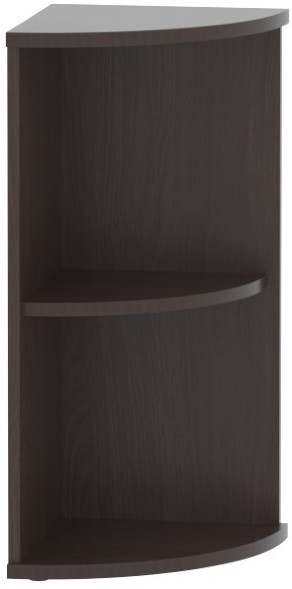 Стеллаж угловой УС-3 Венге Магия 365х365х823 в Сургуте 