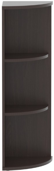 Стеллаж угловой УС-2 Венге Магия 365х365х1200 IMAGO в Сургуте 