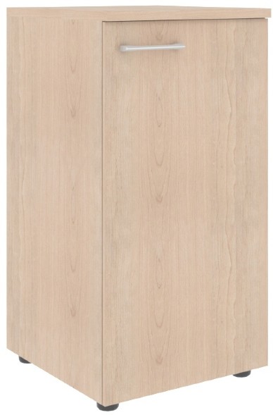 Шкаф колонка с глухой малой дверью (R) и топом XLC 42.1(R) Бук Тиара 432х432х820 XTEN в Сургуте 