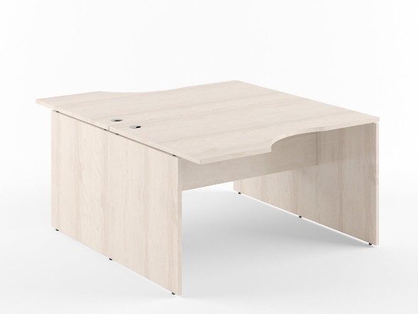 Стол двойной X2CET 149.3 Бук Тиара 1400х1806х750 в Сургуте 