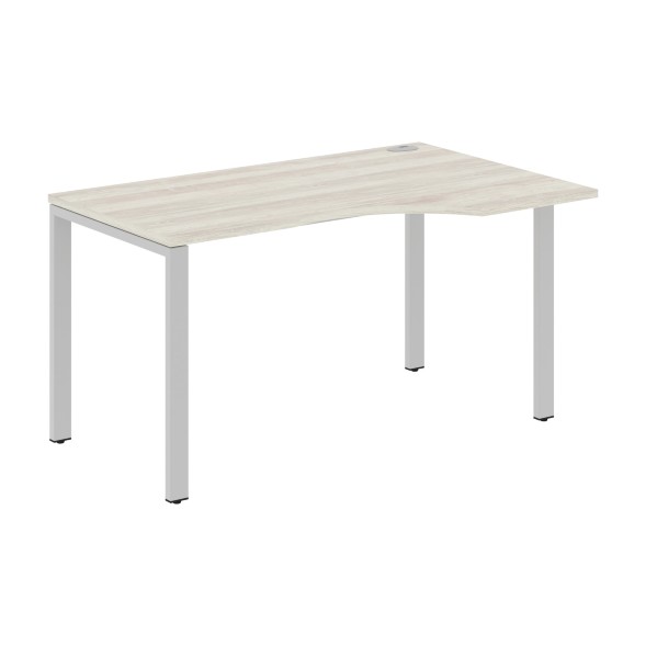 Стол эргономичный XS6CET 149(R) белый/антрацит 1400х900х750 XTEN-S60