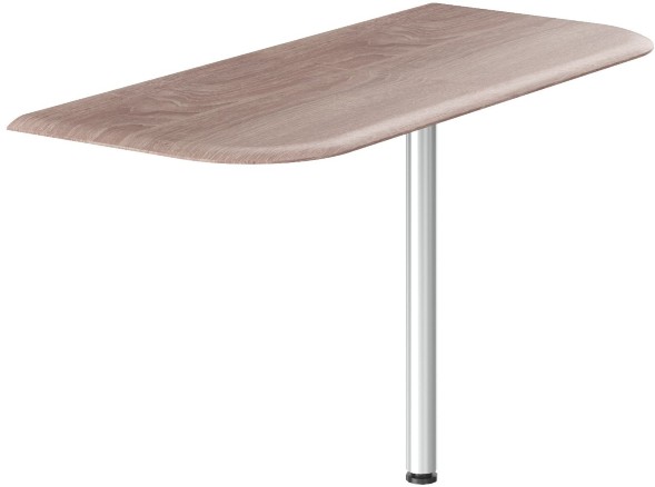 Приставка WKD 146 Дуб Сонома 1406х600х750 WAVE в Сургуте 