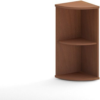 Стеллаж угловой УС-3 Беларусь Орех 365*365*823 в Сургуте 
