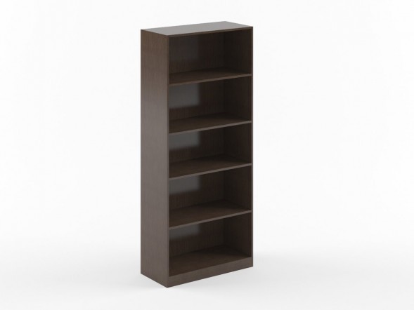 Стеллаж широкий SR-5W Легно темный 770*359*1815 в Сургуте 