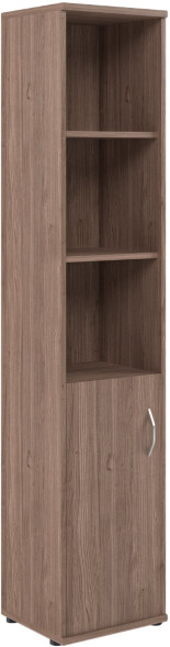 Шкаф колонка с глухой малой дверью СУ-1.1(L) Ясень Шимо 406*365*1975 в Сургуте 