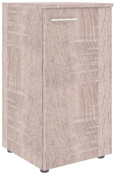 Шкаф колонка с глухой малой дверью (R) и топом XLC 42.1(R) Дуб Сонома 432х432х820 XTEN в Сургуте 