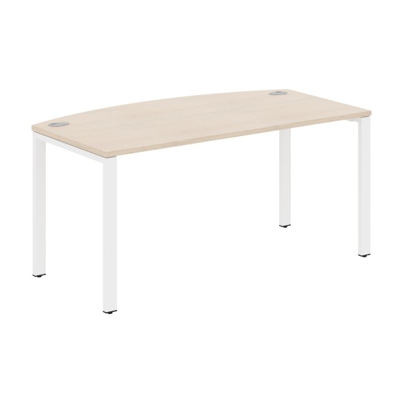 Стол руководителя XS6ET 169 белый/антрацит 1600х867х750 XTEN-S60