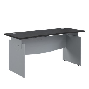 Стол письменный эргономичный OST 167 Венги Магия/Металлик 1600х640х750 OFFIX NEW