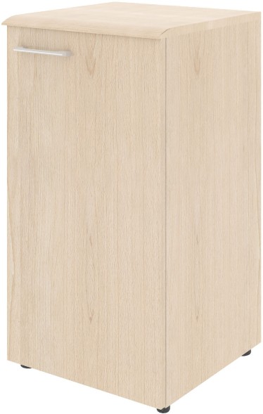 Шкаф колонка с глухой малой дверью (R) и топом WLC 42.1(R) Бук Тиара 432х432х814 WAVE в Сургуте 