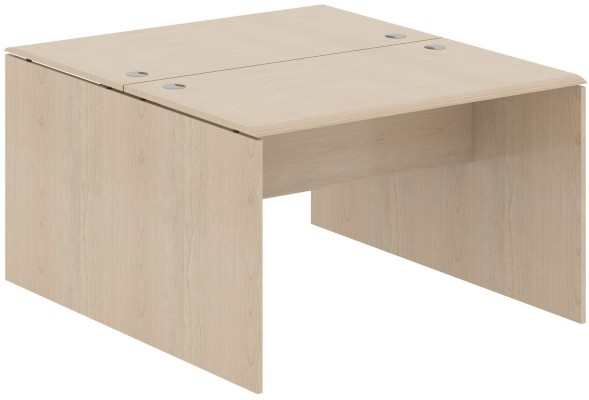 Стол 2-х местный W2ST 127 Бук Тиара 1200х1406х750 WAVE в Сургуте 