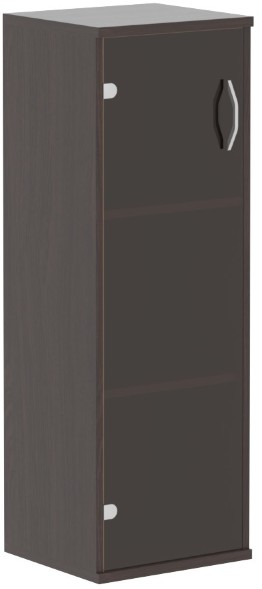 Шкаф колонка со стеклянной дверью СУ-2.4 Венге Магия 406х365х1200