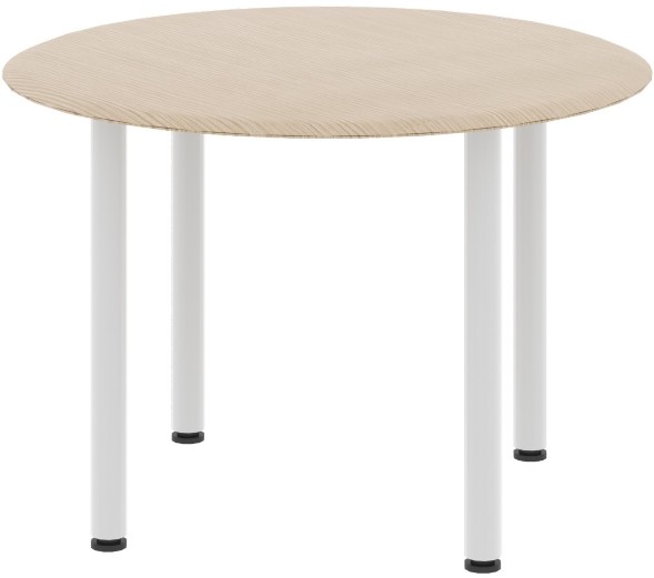 Конференц-стол круглый WRT 110 Бук Тиара 1100хх750 WAVE в Сургуте 