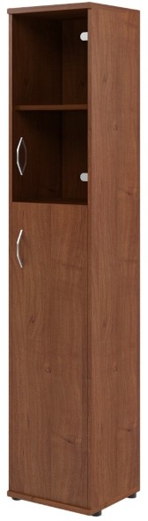 Шкаф колонка комбинированная СУ-1.7(R) Орех Французcкий 406*365*1975 в Сургуте 