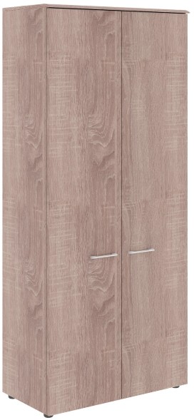 Шкаф с глухими дверьми и топом WHC 85.1 Дуб Сонома 856х432х1949 WAVE в Сургуте 