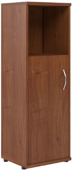 Шкаф колонка с глухой малой дверью СУ-2.1(L) Орех Французcкий 406*365*1200 в Сургуте 
