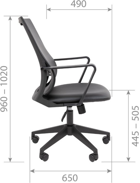 Офисное кресло CHAIRMAN 545 ЭКО БП