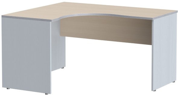 Стол криволинейный СА-3Л Беларусь Клен/Металлик 1400*1200(600)*755 IMAGO в Сургуте 