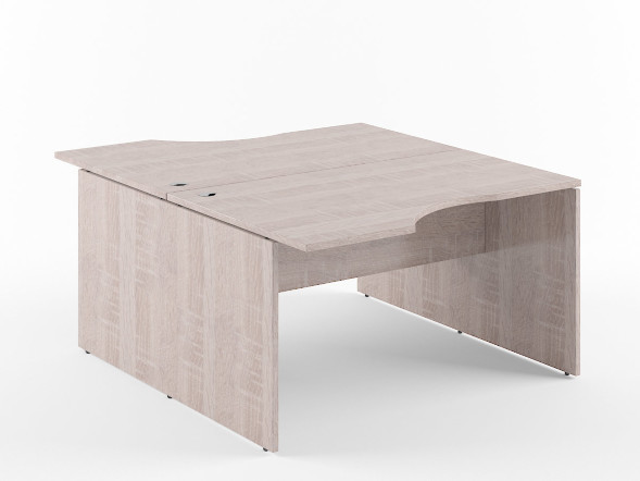 Стол двойной X2CET 149.3 Дуб Сонома 1400х1806х750 в Сургуте 