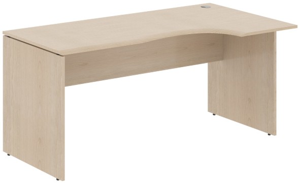 Стол эргономичный WCET 169(R) Бук Тиара 1600х900х750 WAVE в Сургуте 