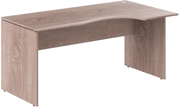 Стол эргономичный WCET 169(R) Дуб Сонома 1600х900х750 WAVE в Сургуте 